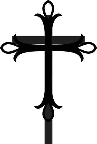 blackisolated-thin-cross-symbols-49021