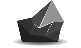 blackpolygon-stone-poly-rocks-geometric-crystal-polygonal-object-vector-illustration-891387
