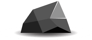 blackpolygon-stone-poly-rocks-geometric-crystal-polygonal-object-vector-illustration-318850