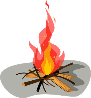 bonfirefire-firewood-illustration-606926