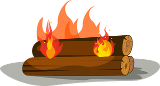 bonfirefire-firewood-illustration-599423