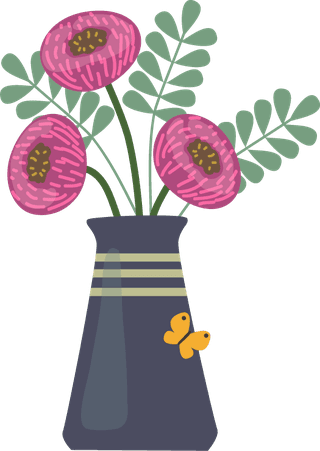 bouquetof-flowers-flowers-in-vase-flower-arrangements-illustration-157610