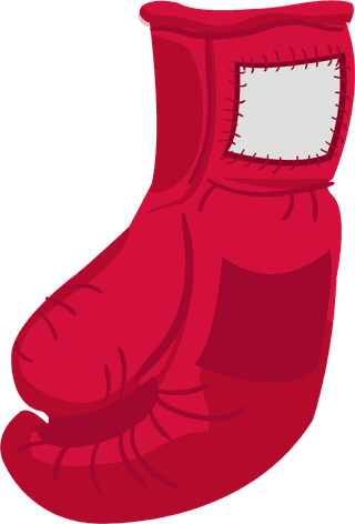 boxingtraining-equipment-boxing-sports-design-elements-red-tools-objects-icons-58038