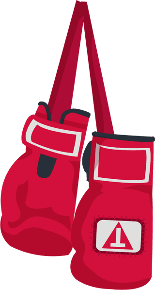 boxingtraining-equipment-boxing-sports-design-elements-red-tools-objects-icons-295339