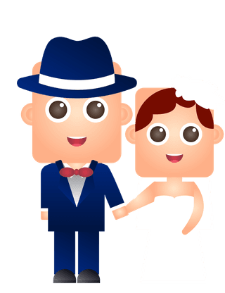 brideand-groom-free-bride-and-groom-vector-46218