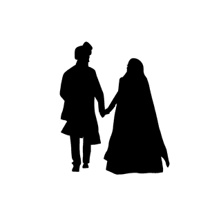 brideand-groom-wedding-couples-silhouette-704863