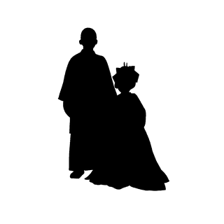 brideand-groom-wedding-couples-silhouette-718579