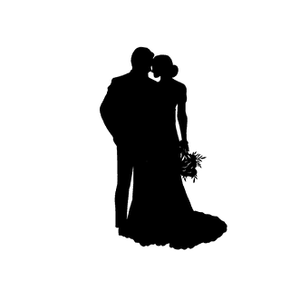 brideand-groom-wedding-couples-silhouette-723695