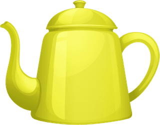 brightcolors-teapots-on-a-white-background-521452