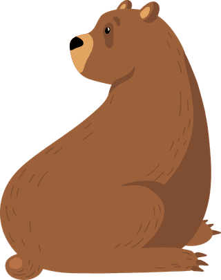 brownbear-funny-grizzly-bears-set-992047