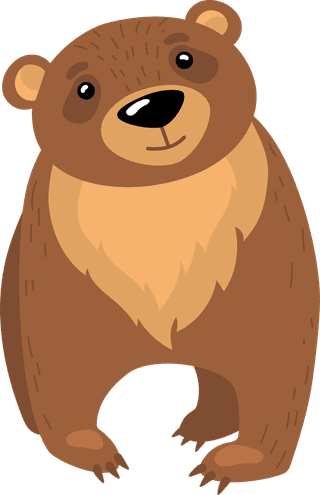 brownbear-funny-grizzly-bears-set-486706