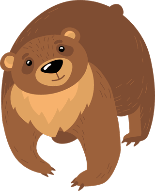 brownbear-funny-grizzly-bears-set-340187
