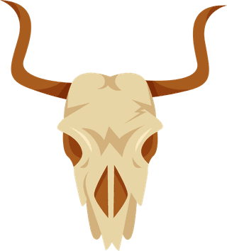 buffalohead-bones-wild-west-design-elements-retro-objects-cowboy-sketch-237893