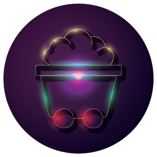 bundleof-crypto-currency-icons-neon-style-770413