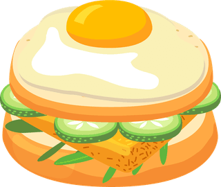 burgeringredients-bun-cheese-roasted-egg-pickle-sliced-tomato-onion-897711