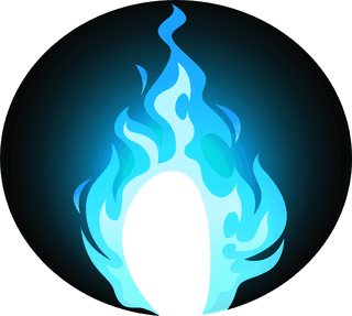 burningblue-fire-frames-borders-flame-81904