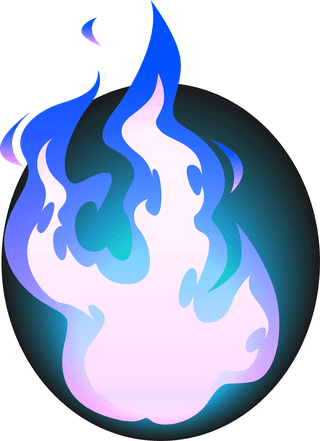 burningblue-fire-frames-borders-flame-395817