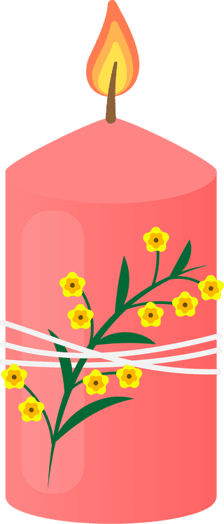 burningcandles-with-flowers-herbs-candlesticks-candlelight-cartoon-illustration-441168