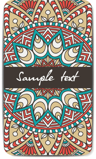 businesscard-collection-in-ethnic-style-hand-draw-832192