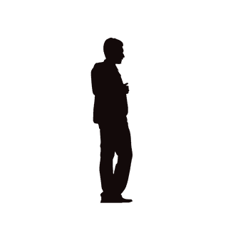 businessmanstanding-silhouette-with-difference-pose-486257
