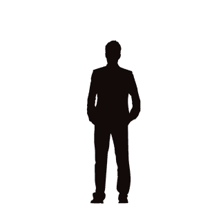 businessmanstanding-silhouette-with-difference-pose-505537