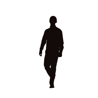 businessmanstanding-silhouette-with-difference-pose-508327