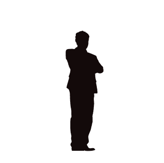 businessmanstanding-silhouette-with-difference-pose-513994