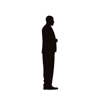 businessmanstanding-silhouette-with-difference-pose-522342