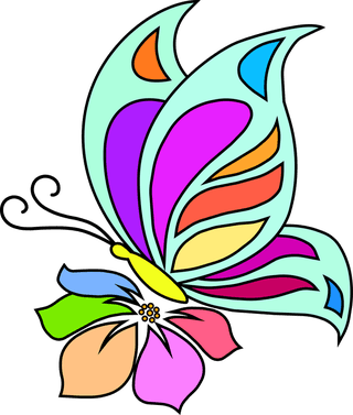 butterflyand-flower-color-cute-popular-707288
