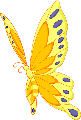 butterflycartoon-collection-of-butterfly-on-white-background-781945