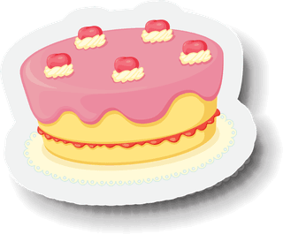 cakeset-dessert-fruit-sticker-269223