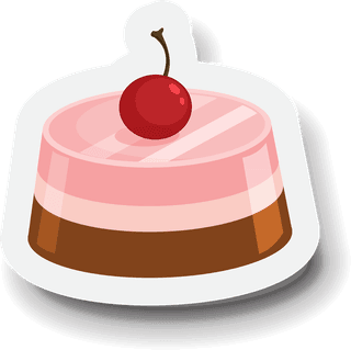 cakeset-dessert-fruit-sticker-675927