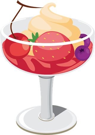 cakewith-drink-and-ice-cream-vector-set-718757