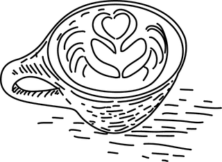 cappuccinocoffee-cups-set-vector-338137