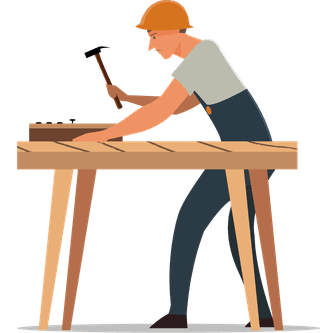 carpentrywork-icons-male-worker-various-gestures-isolation-204078