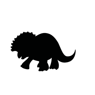 cartoondinosaur-character-silhouette-754023