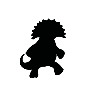 cartoondinosaur-character-silhouette-774544