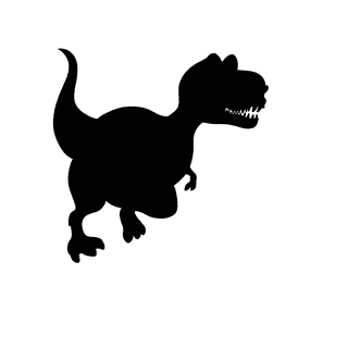 cartoondinosaur-character-silhouette-783629