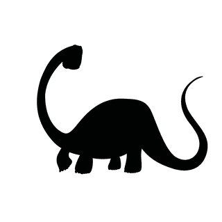 cartoondinosaur-character-silhouette-786495