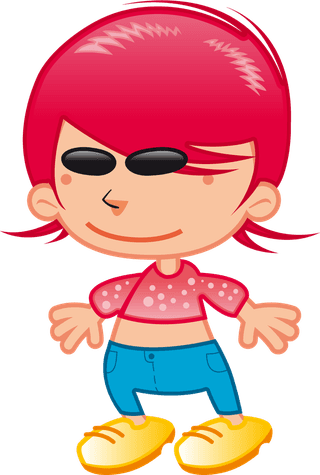 cartoonpeople-cute-vector-characters-35577