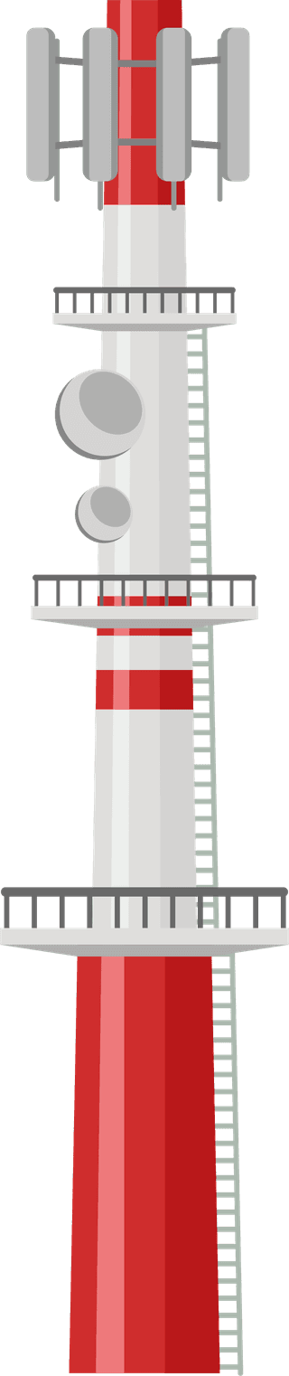 cartoonradio-towers-illustration-73343