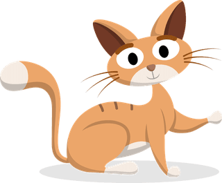 catset-of-animal-with-various-activity-for-graphic-vector-739889