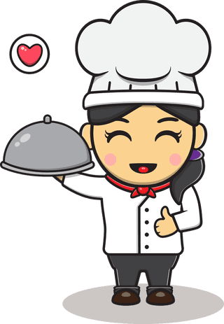 chefvector-illustration-of-boy-and-girl-chef-holding-a-plate-or-247787