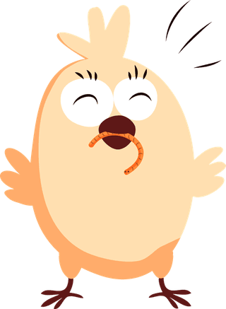 chickchicks-design-elements-egg-straw-icons-cartoon-design-300898