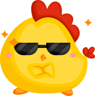 chicksvector-chickens-full-emotions-37906