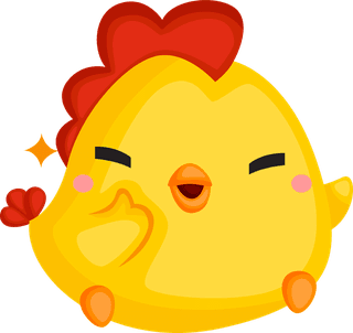 chicksvector-chickens-full-emotions-129747