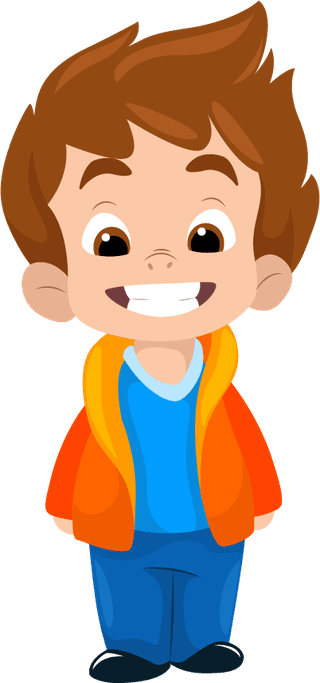childcoloring-book-elements-childhood-characters-cartoon-design-783003