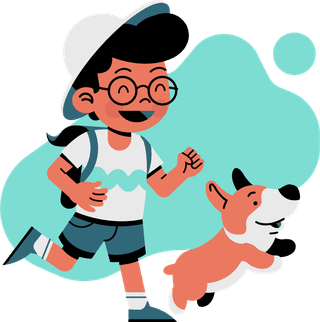 childhoodicons-cute-kids-puppies-sketch-cartoon-design-154057
