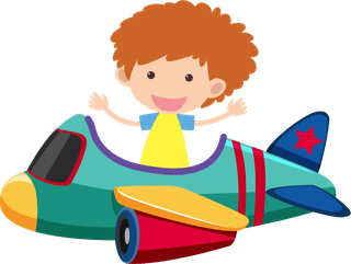 playingkids-riding-kids-children-rides-illustration-353344