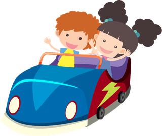 playingkids-riding-kids-children-rides-illustration-319522